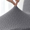 T -Shaped Jacquard Short Back Chair Case Bar Stool Protective Cases For Dining Space Cafe Home Washable Design Stretch Small Size Seat Slipcovers