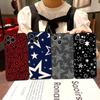 Fashion INS Stars Phone Case For Iphone 17 Air 15 Pro Max 14 Pro 16 Plus 12 13 11 Xr X Xs 8 7 Plus Back Cover