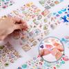 SANNIX Glitter Stickers for 14 Reward Planner Puffy 3D Reward Planner Marine Flower Girls, Sheets, Stickers, Stickers, Stickers, Glitter, Heart,