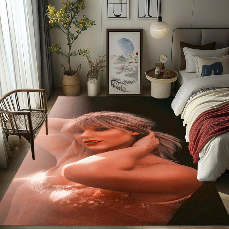 Version: Melody Passion carpet floor mats Living room and bedroom mats Christmas gifts Art Dormitory decoration