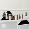 Bohemian Tassel Christmas Fireplace Decoration Banner