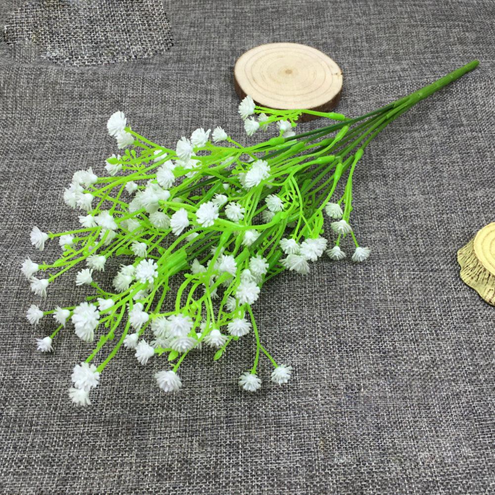 Bride Hand Bouquets Artificial Wedding Flower Simulation Babysbreath Holding Bouquet Decoration