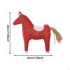 Horse Ornament Room Wooden Figurine Keepsake Art Crafts Portable