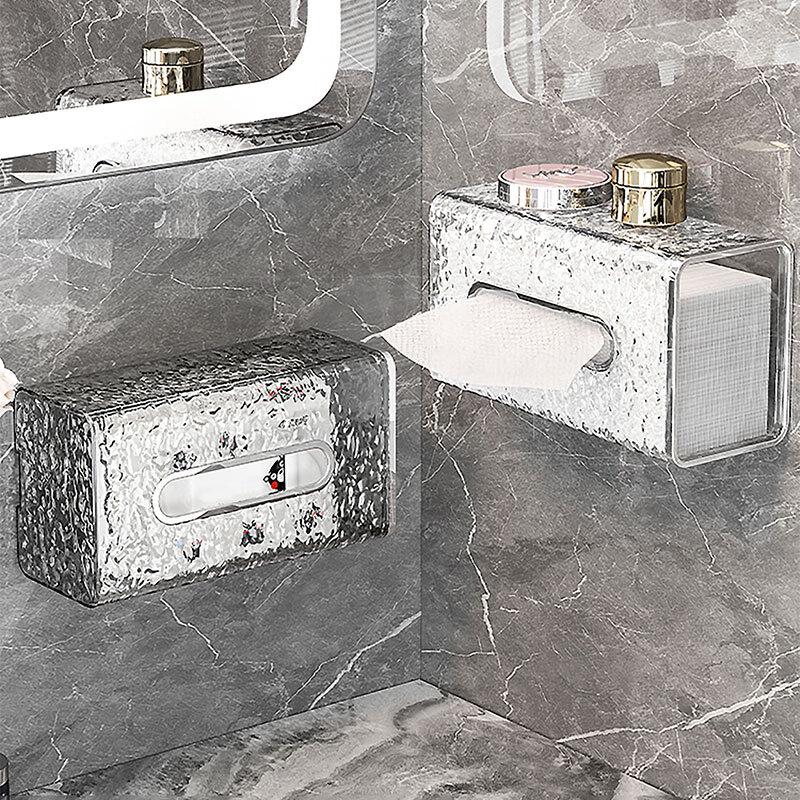 MAILOOQE Light Luxury Wall-Mounted Tissue Dispenser