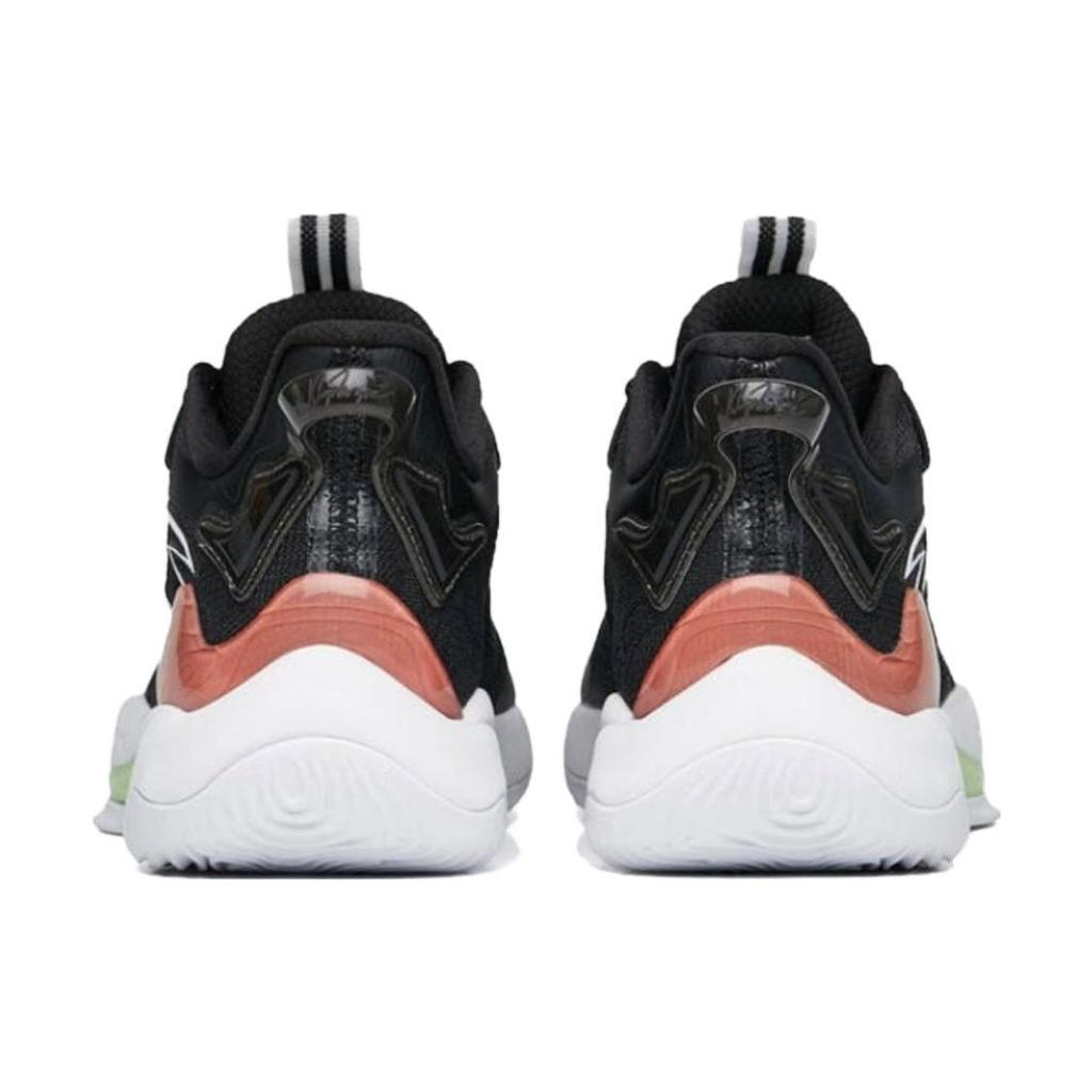 Anta Jianshan 2 Low Basketball Shoes Men Sneakers Black 112221601-4