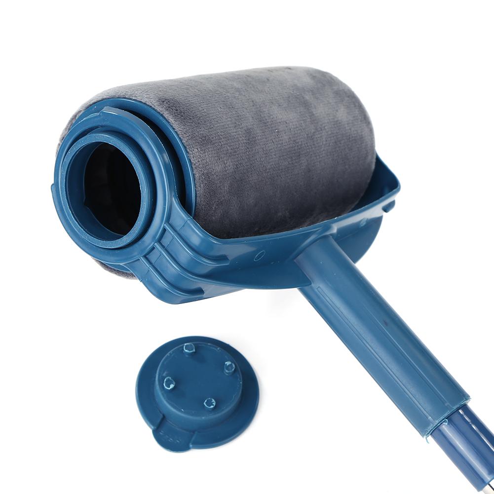 Professional Wall Paint Roller Corner Brush Set DIY Household Wall Decorative Painting Brush Handle Tools Kit 5/6/7PCS Set