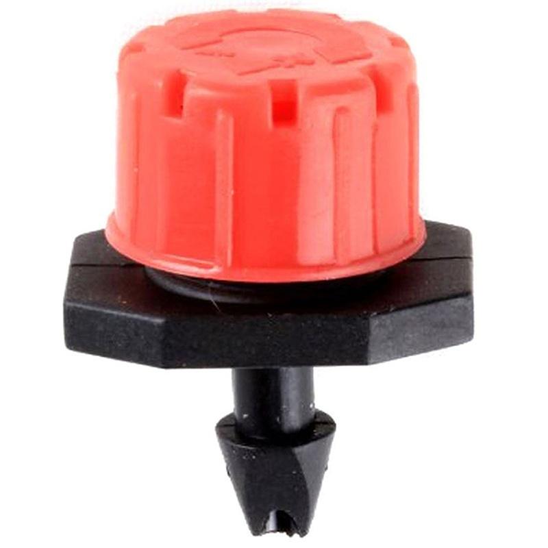 50 Pcs Irrigation Plastic Micro Flow Dripper Drip Head Irrigation Sprinklers Adjustable Water Drippe
