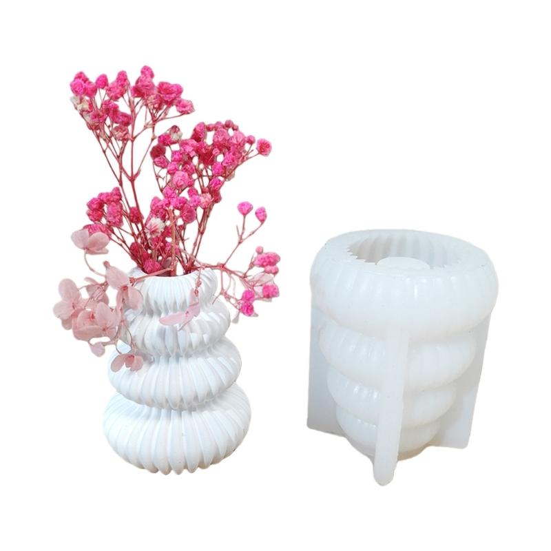 

Силиконовые формы для ваз в виде рождественской елки, силиконовая форма для рождественского подсвечника для эпоксидной смолы, подсвечник, праздничное украшение 1