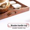 ZISIZ Extra Large Wooden Serving Tray