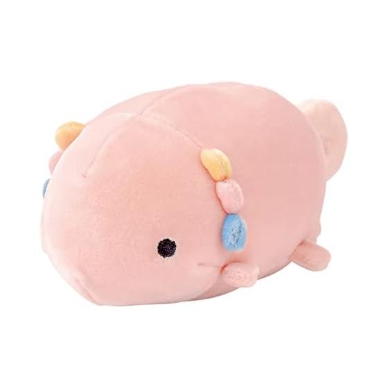 Ribuhaato mascot marshmallow aquamie axolotl (total length approx. 11cm) fluffy and chewy 58205-23