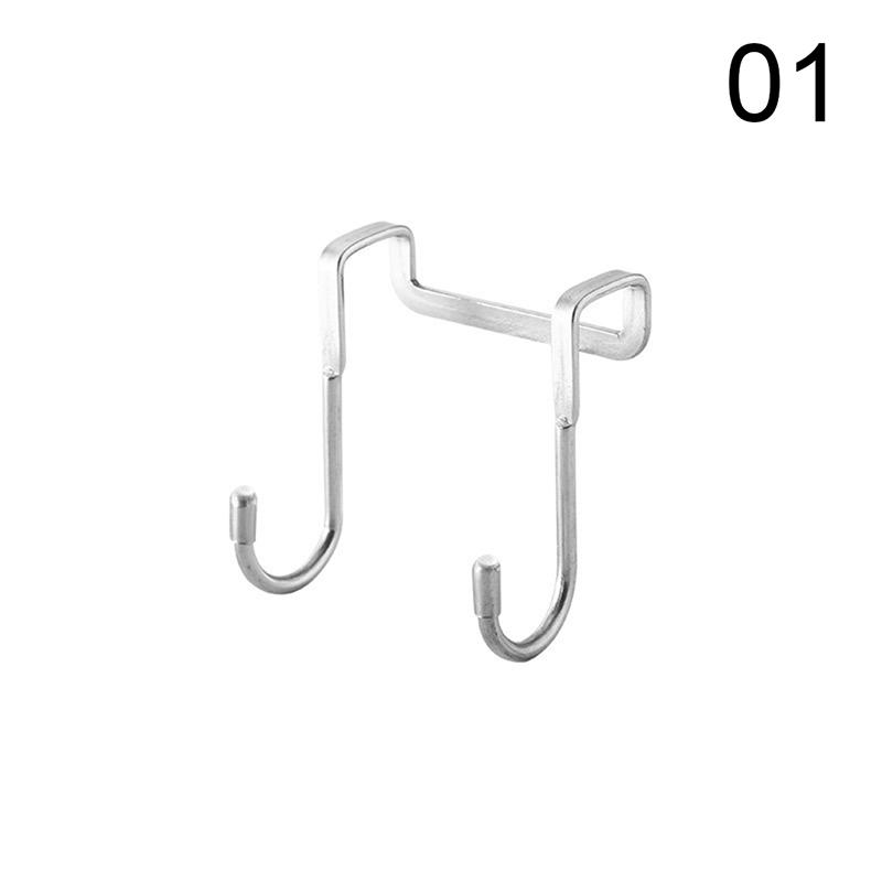 

Крючок из нержавеющей стали 304, двойной S-образный крючок без штамповки, кухонный крючок для ванной комнаты, дверь шкафа, задняя часть, вешалка для хранения полотенец, пальто S