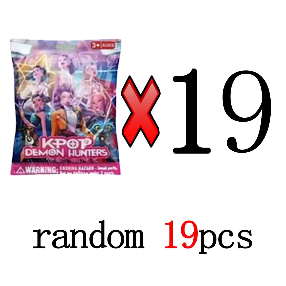 Anime Kpop Demon Hunter Blind Box Disassembly Fun Blind Bag Small Statue Peripheral Model Desktop Blind Box Decoration Gift