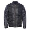 New Sheepskin Leather Jacket Men Motorcycle Biker Spring Natural Genuine Calfskin Leather Jackets Vintage Slim Short Male Coat