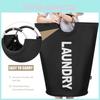 Basket Round Laundry Oxford Cloth Waterproof Portable Collapsible Bag Storage