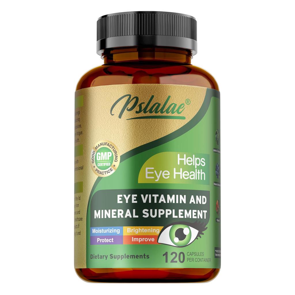 Pslalae - Lutein & Zeaxanthin Complex Capsules - Eye Health