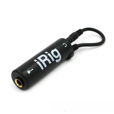 1 ks Konvertor rozhraní pro kytaru 3,5mm Audio kabel s nízkým šumem na pozadí, Vysoká věrnost Matný Anti-Scratch funkce