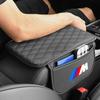 1Pcs Leather Auto Consoles Car Armrest Cushion with Storage Car Styling For BMW M E34 E36 E60 E90 E46 E39 E70 F10 F20 F30 X5 X6 X1 M3 M5 M6 E71 F01