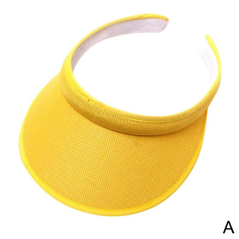 Chapeau de soleil unisexe en coton et lin Printemps Été Chapeau à dessus vide pour hommes/femmes, Respirant Assorti Parent-Enfant Protection Solaire
