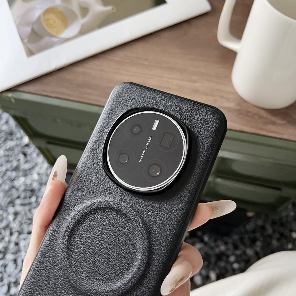 Pouzdro pro Honor Magic7 Pro 5G Kompatibilní s MagSafe PU+TPU Kryt na zadní stranu telefonu