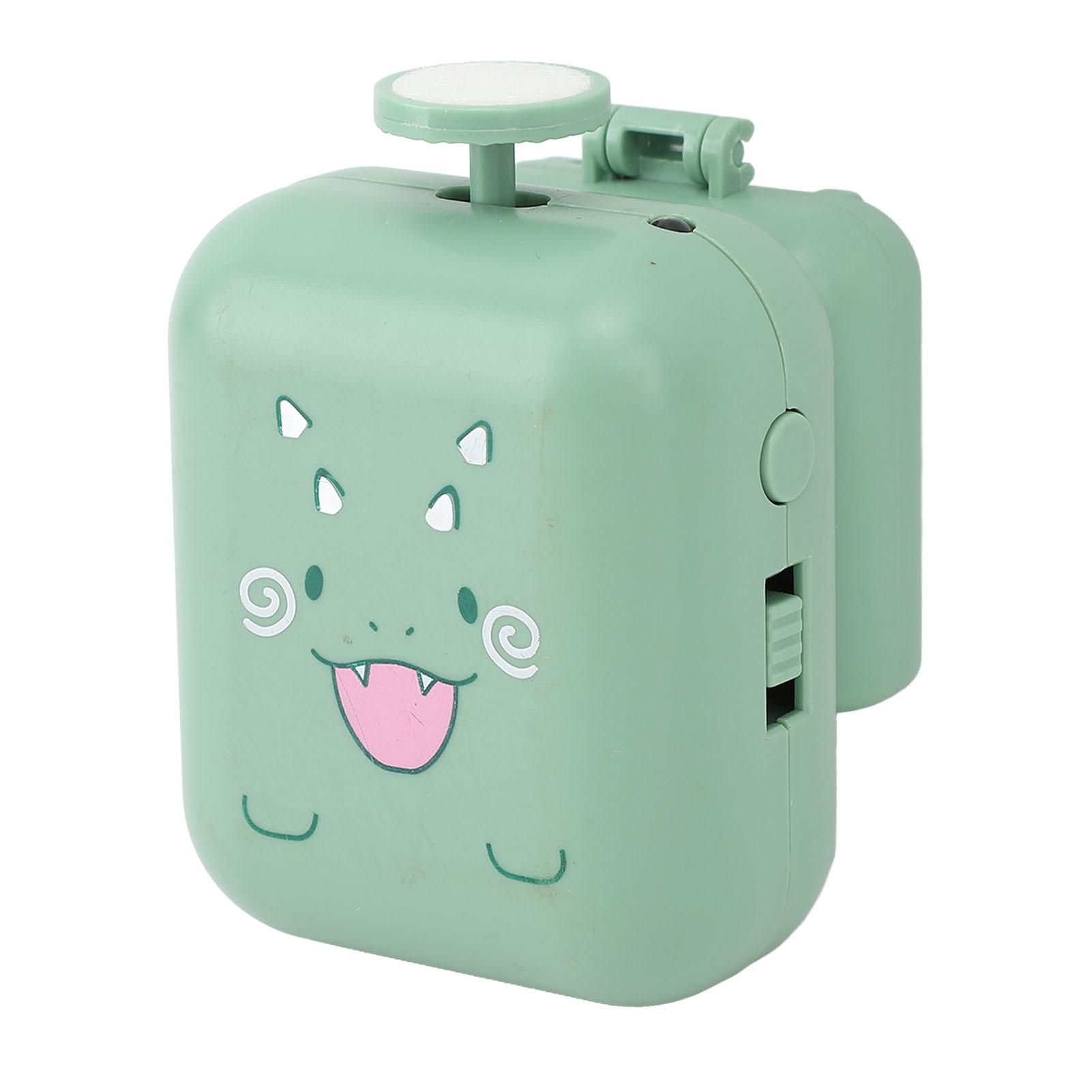 Baby Nail Trimmer Safe Portable Cute Electric Baby Nail Clipper Kit with 4 Grinding Heads for Toddler Fingernail