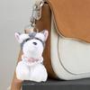 Multipurpose Schnauzer Dog Keychain Fashion Accessory for Pet Lovers and Stylish Individuals In Sturdy PP Cotton