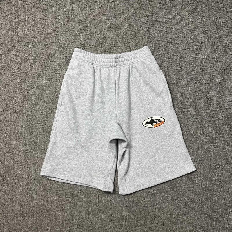 Cort Short Devil Island Print Shorts Mens Hip Hop Skate Casual Sweatpants Trendy Streetwear