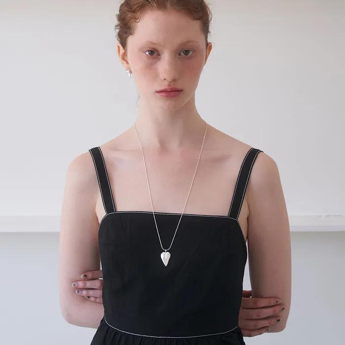 Heart Greenery - Necklace 01