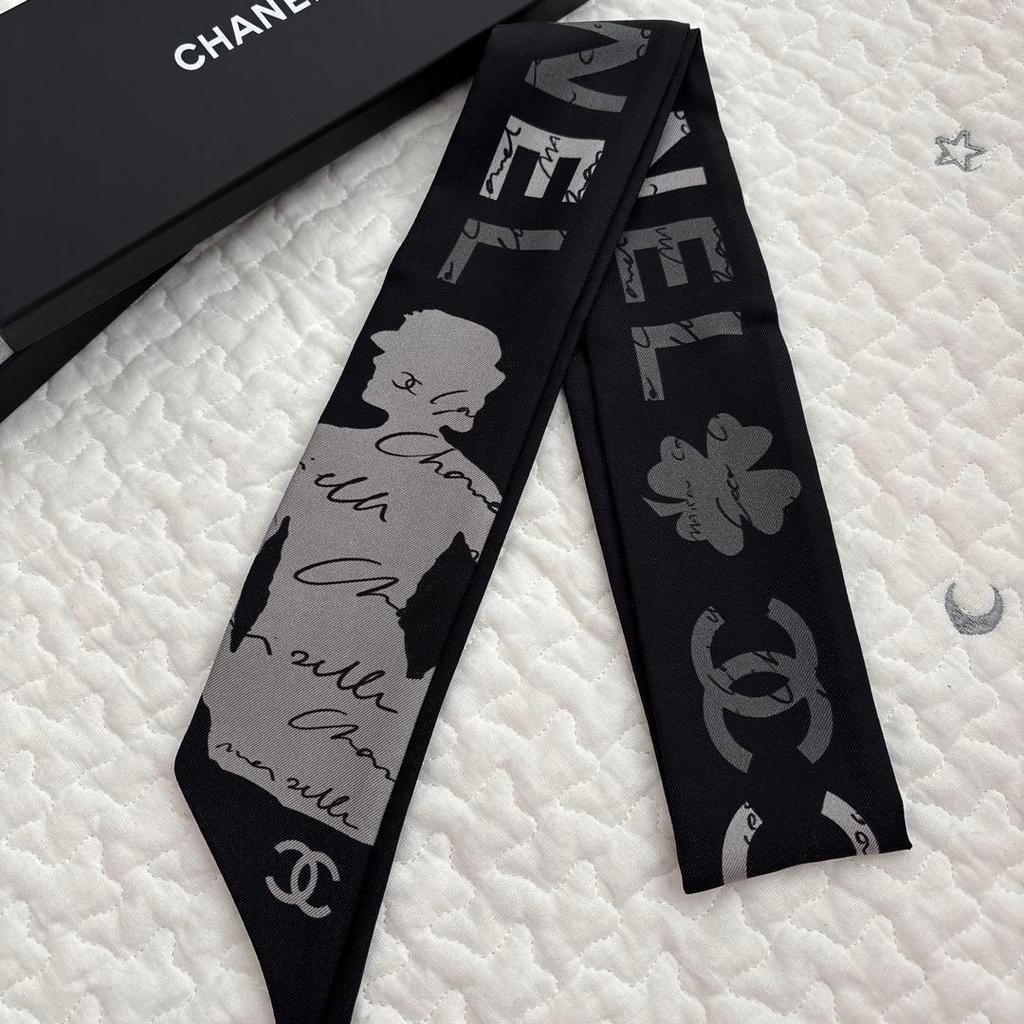Used CHANEL bandana, new and unused