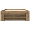 Bed Frame with Storage Craft Oak 80 X 200 Cm