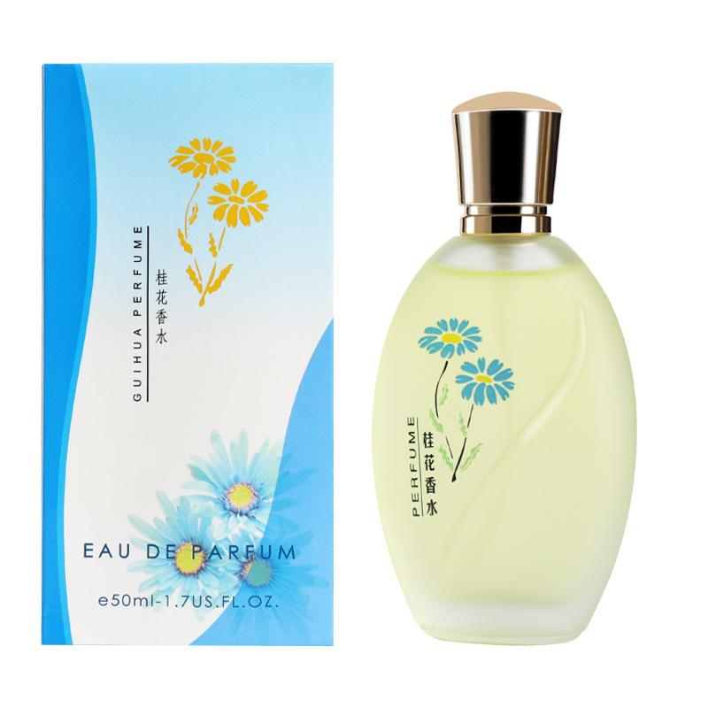 Цветочный женский аромат османтус роза жасмин женские духи свежий натуральный стойкая парфюмированная вода 50ml