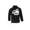 Nike Lightweight Breathable Casual Jacket with Back Multi-Hook Print Men Jackets Black DV3313-010
