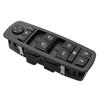Replacement Window Control Switches Assembly with Lock and Mirror Direction Controls, Black ABS, 12V Part Reference 68110867AA 68110867AB 68212784AA