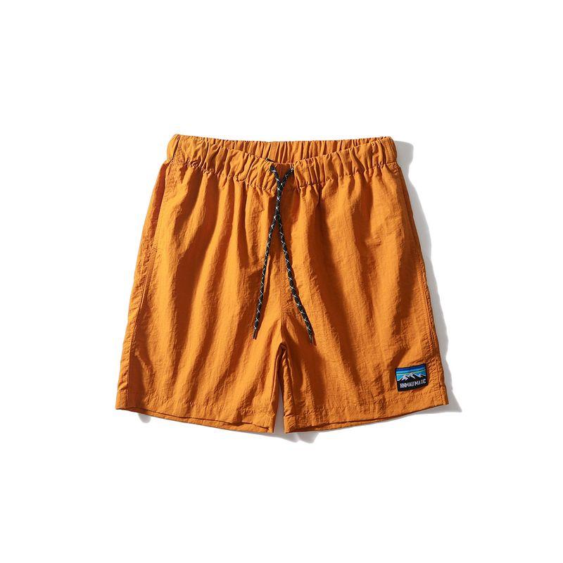 Outdoor Mountain Sports Quick-Drying Shorts Men s Summer Thin Men Casual Fifth Pants Export Men s Trousers Yellow M