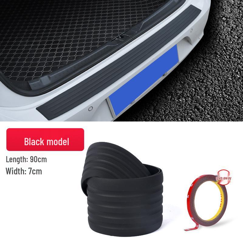 Rear Trunk Anti-Collision Rubber Protector Strip