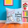 Heiß-Cartoon S-Simons-Katze Kissenbezug Plüschstoff Weich Zweiseitig Bedruckt Sofa Warm Winter Heimgeschenk Kissenhülle
