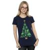 Marvel Womens/Ladies Avengers Christmas Tree Cotton T-Shirt