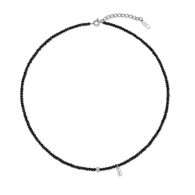 By Hyeres Pumpkin Beads Necklace (Black) BH7N4A720WB450