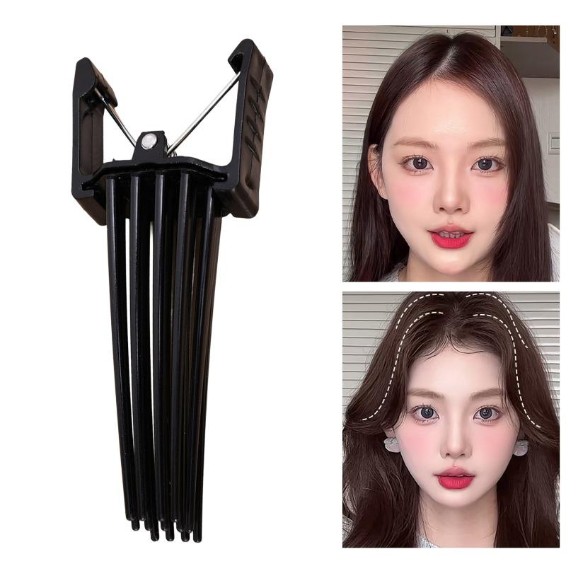 2pcs Fashion Fluffy Hair Clip Pins Curling Bangs Hair Roots Curling Fixed Shape Styling Tools Fluffy Hairclip Headwear Accessory