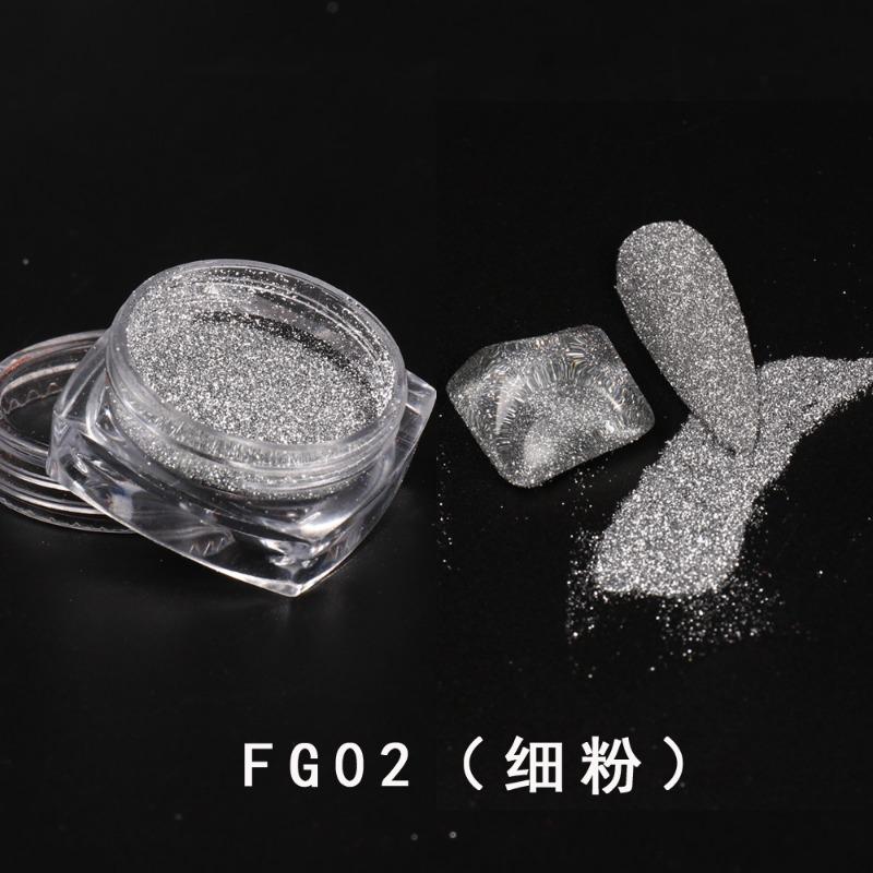 New Fashion Nail Art Reflective Broken Drill Crushing Drill High Glitter Stone Powder Nail Art Broken Drill Powder Flash Bouncing Micro-Drill Powder