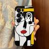 Picasso Abstract Art Painting Phone Case For Samsung S 24 Fe 25 Ultra Plus 20 Lite 21 30 22 23 24 22 Ultra 5G Fundas