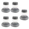 5Pcs Press Type Dish Cleaning Brush Creative Soap Dispensing Dishwashing Tool  Kitchen Accessories