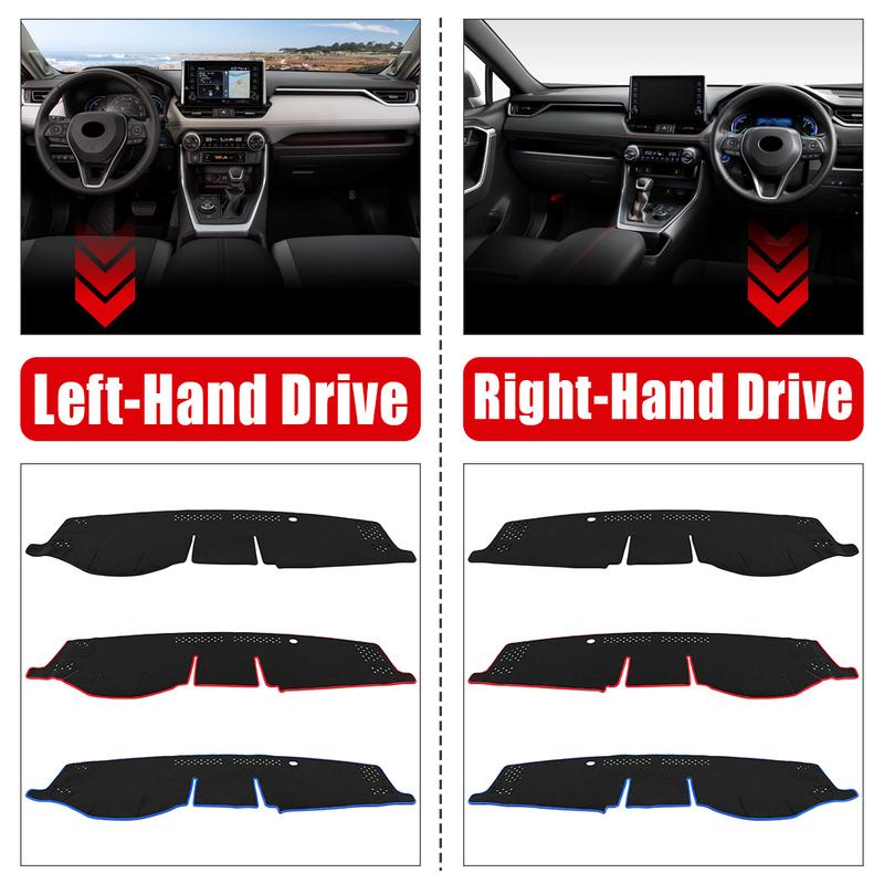 Abaiwai For Toyota Rav4 Xa50      2024 Rav 4 Hybrid Car Dashboard Mat Sun Shade trument Desk 3d Parts