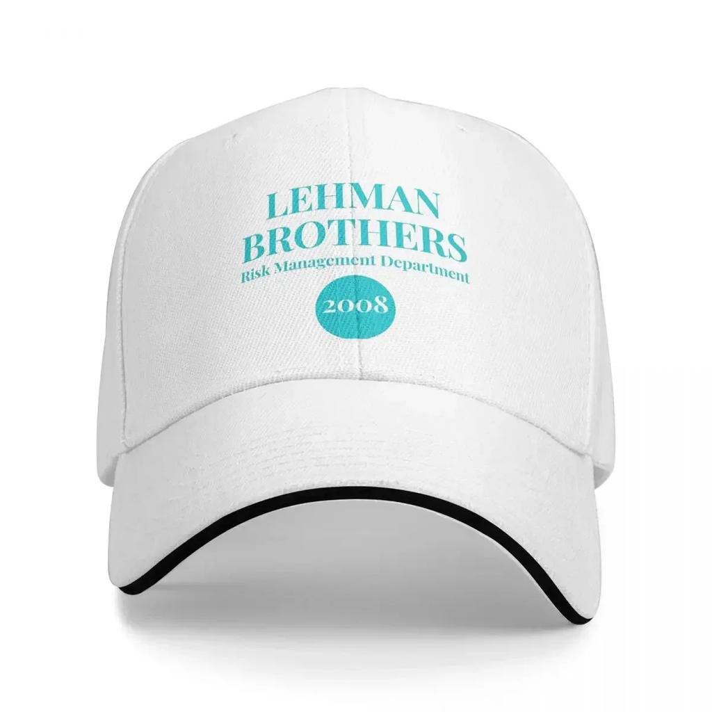 Lehman Brothers Risk Management Dept Baseball Cap Kpop Rock Trucker Hat Summer Breathable Men Women Fashion Baseball Caps