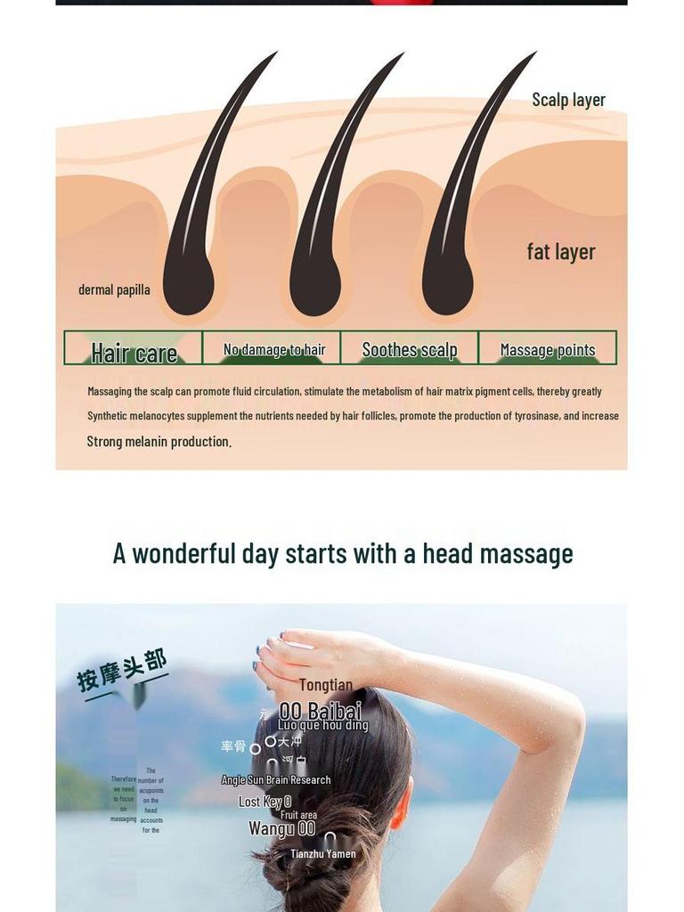 Thickened Premium Engraved White Buffalo Horn Comb - Multiple Styles Available