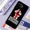 Georgia Flag For Oppo A17 A18 A94 A74 A54 A15 A38 A58 A78 A98 A40 A60 A80 A16 A76 A96 A57 A77 A5 Pro Case