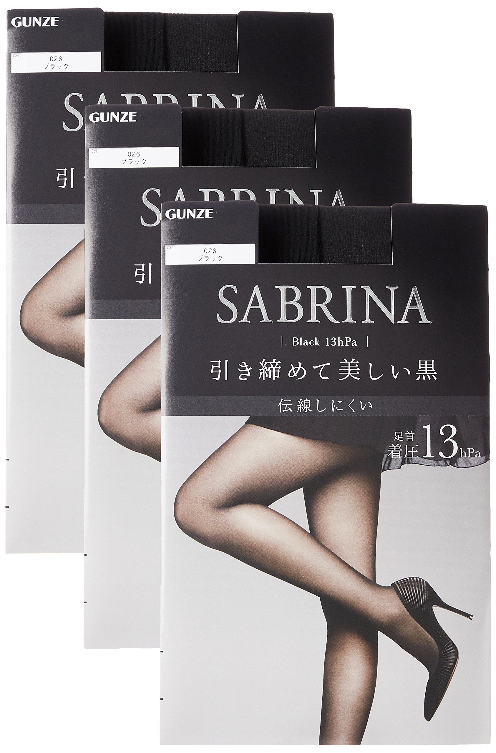 

Колготки Gunze Sabrina Черный Набор SB480 Япония на японский размер 3 пары Женские L-LL (эквивалент L) чёрный