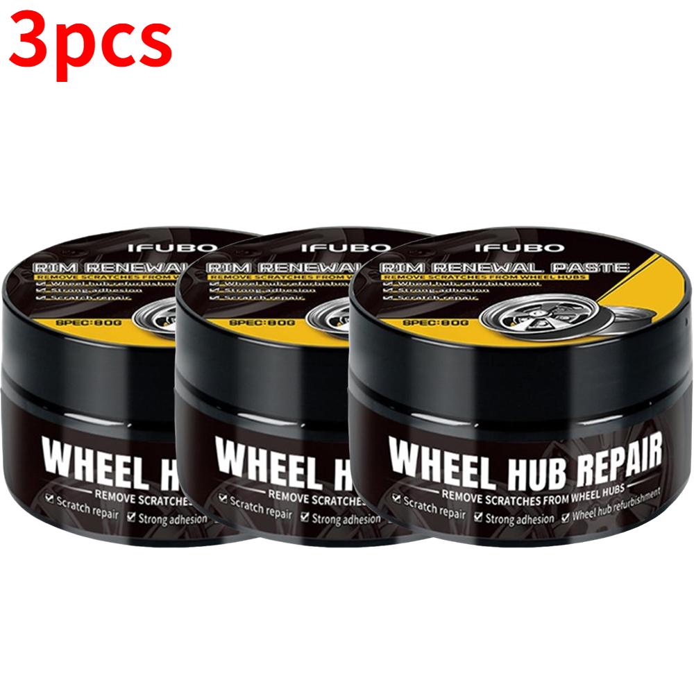 Universal Car Wheel Rim Scratch Refurbishment Paste Tire Care Polishing Paint Repair Paste Car Scratch-free Restoration Wax