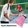 10 ks Nylon Badminton Stabilní Odolné Nylonové péřové míčky Mládežníci Trénink vnitřního venkovního badmintonu