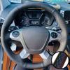 DIY Car Steering Wheel Cover Artificial Leather Non-slip For Ford Transit Connect Tourneo Custom Grand Tourneo Connect 2014-2020