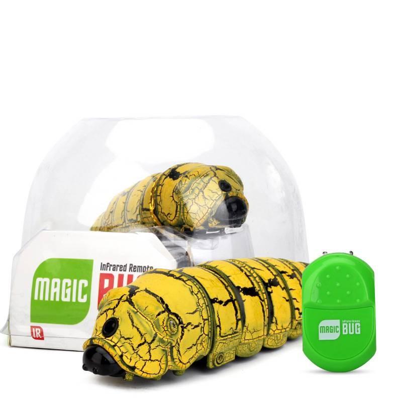 Control Remote Caterpillar Toys Luminescence Electric Infrared Crawl Insect